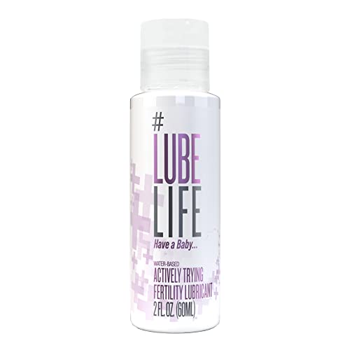 LubeLife Fertility Lube – Water Based Personal Lubricant for Men, Women & Couples – Pregnancy...