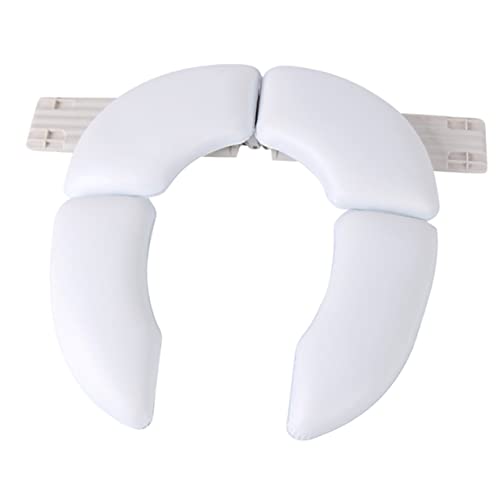 Garneck Safe Healthy Boys and Girls' Toilet Seat Foldable Potty Training Seat for Boys Load-Bearing Strip