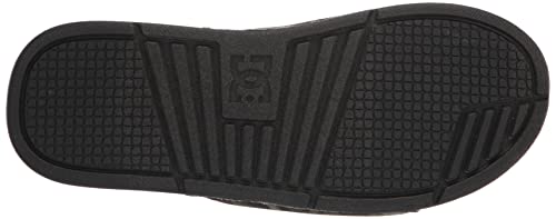 DC mens Bolsa Athletic Flip Flop Slide Sandal, Black/Military Camo, 6 US4