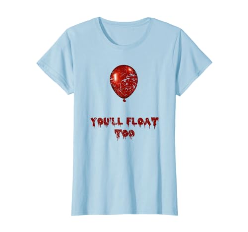 Image of You'll Float Too Costume Halloween Shirts Women Men T-Shirt