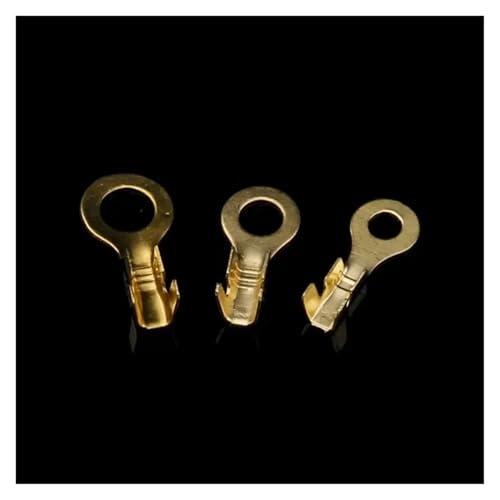 Terminales anillo para cable kit de 150 conectores rápidos latón crimpado M4 M6 M8 6