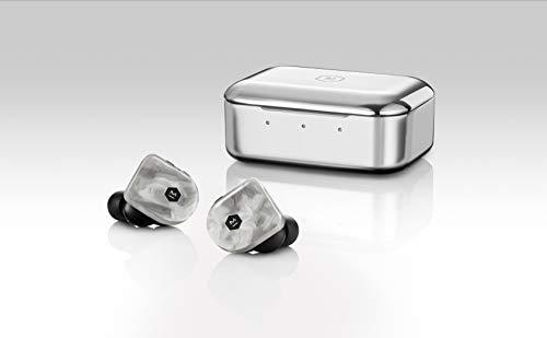 Image of Master and Dynamic MW07 Plus True Wireless Earphones - White Marble