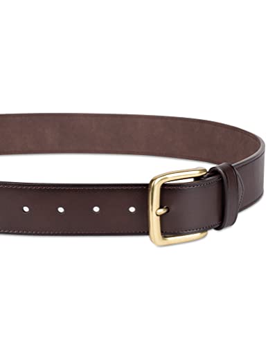 Image of Amazon Essentials Men's Raw Edge Jeans Belt