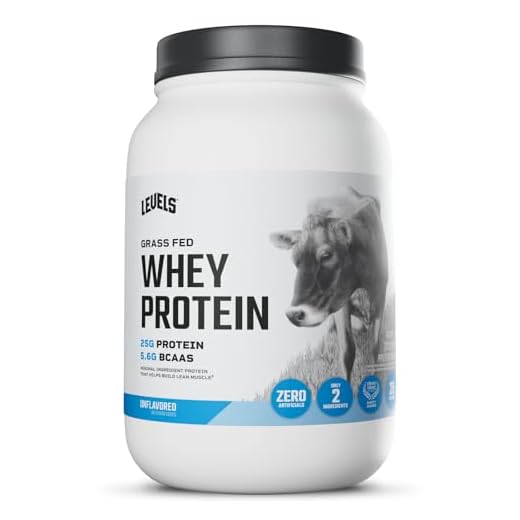 Levels Grass Fed Whey Protein Powder