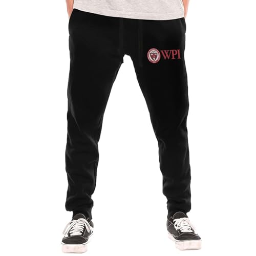 Worcester Polytechnic Institute Men's Long Sport Pants Casual Jogger Sweatpants