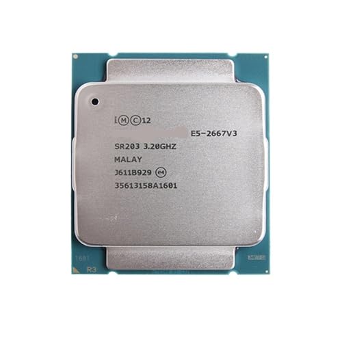 Processeur E5 2667 V3 3,2 GHz multitâche fluide à seize threads