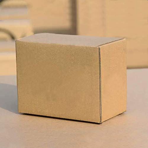 Shipping Boxes Mailers 8x6x4 inches Corrugated Cardboard Small Packing Kraft Moving Mailing Box, Pack of 25