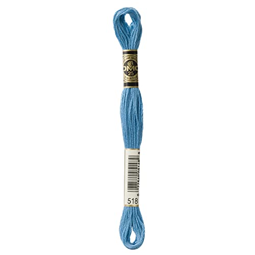 Image of DMC 6-Strand Embroidery Cotton Floss, Light Wedgewood