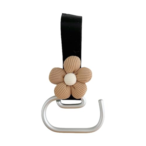 Multifunction Pushchair Holder Flower Baby Pram Hooks Cart Storage Hanger Rotating Hanging Clip Accessory
