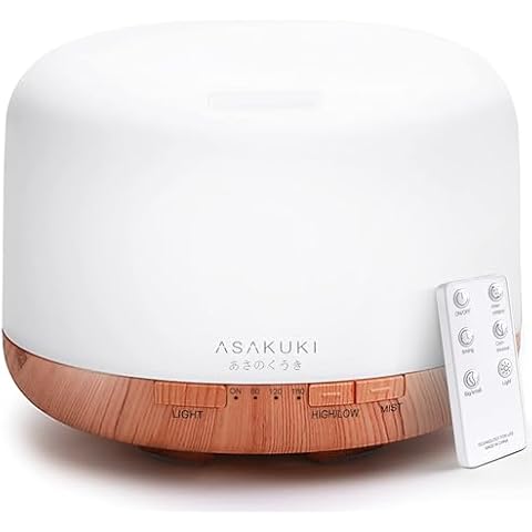 ASAKUKI 500ML Essential Oil Diffuser Cover