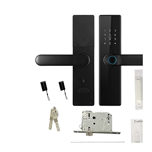 Serrure numérique WiFi Smartlife avec code carte et empreinte - 8