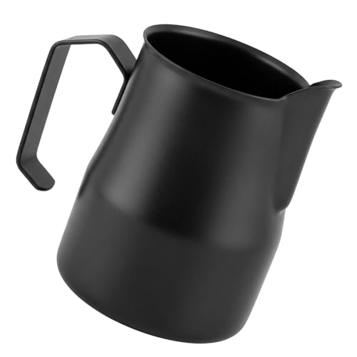 �~���N�A���ăs�b�`���[ �e��600ml �H�i�O���[�h304�X�e�����X�� �R�[�q�[�}�V���Ή� �v�ʖڐ���t�� ���e�A�[�g�p �J�v�`�[�m �G�X�v���b�\���ɓK�����~���N�W���O (350ML,A)