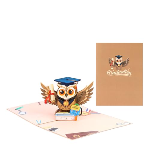 VAEIORP Tarjeta de Graduación Personalizada Felicitación para Licenciatura, Máster, Doctorado, Bachillerato 2026, Regalo para Graduada