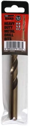 Cobalt M35 metric 12.5mm drill bit for metal by TTP HARD drills | Single 12.5mm cobalt drill bits | added cobalt for drilling harder metals |Easy to use & long life | Easily drill chrome, stainless steel, hardox 450, cast iron and aluminium | Heavy duty and designed for drilling harder metals and alloys | maintains cutting abilities at higher temperatures | reduced heat build up | can be resharpened | Certificate of Hardness from SGS Testing