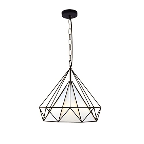 Plafonnier nordique LED en fer forgé robuste et durable pour intérieur chic