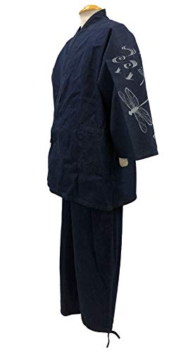 江戸てん『作務衣デニム生地』