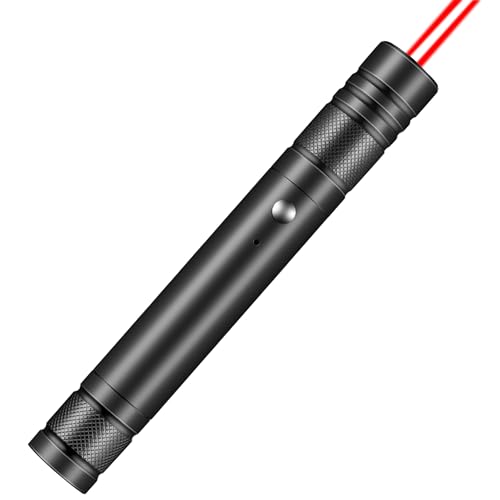CATCHLUCK Starker Laserpointer 1000m USB Wiederaufladbar für Wandern, Katzen Spielzeug - Taktische Taschenlampe mit 40Min Schnellladung,...