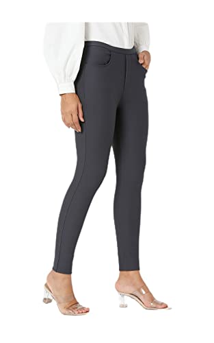 Image of Spykar Women's Skinny Fit Cotton Modern Jegging (WKJE01BB052Grey)