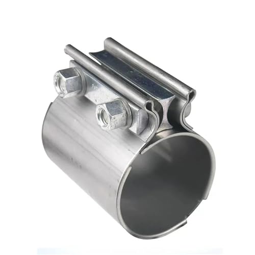 Tubo de escape de alta resistencia en acero inoxidable 304 con manguito de 63mm
