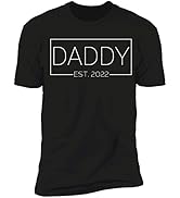 NAZENTI Personalized Grandpa Dad Shirt for Men, Customized Gifts on Fathers Day for Papa Daddy, B...