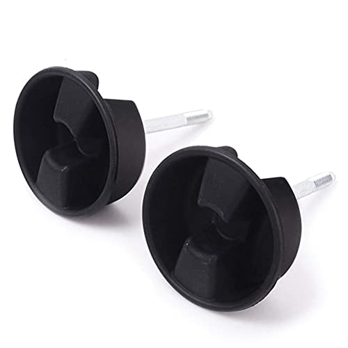 iSpchen 1 Stück Hardtop Schrauben Befestigungsknopf Schrauben Ersatz HardTop Mount Bolts 1CJ57DX9AD Hardtop Rändelschrauben Schrauben Muttern für YJ TJ JK 2007–2019