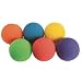 S&S Worldwide W12979 Spectrum Light Foam Ball Set, 7" (Pack of 6)