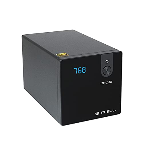 Review SMSL M100 USB DAC AK4452 DSD512 32Bit/768kHz Coaxial Optical OTG Input AUX Power Hifi Audio Decoder (Black)