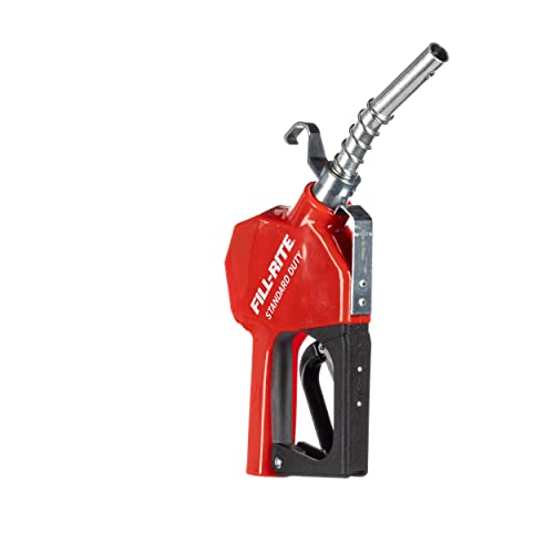 Fill-Rite SDN075RAN  3 to 15 GPM Automatic Standard Duty Fuel Transfer Nozzle Red - For Gasoline Diesel Biodiesel up to B20 E15 & Kerosene