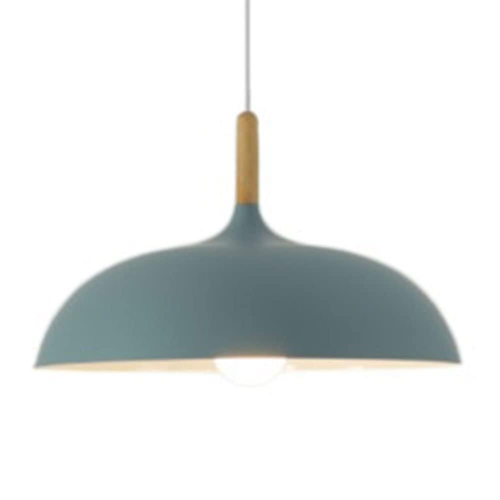 LYMSXAZOU Modern Nordic Chandelier Pendant Light Simple Design for Living Room Bedroom Dining Table Kitchen Island Café Club - Beige 17.7 Inch Ceiling Fixture