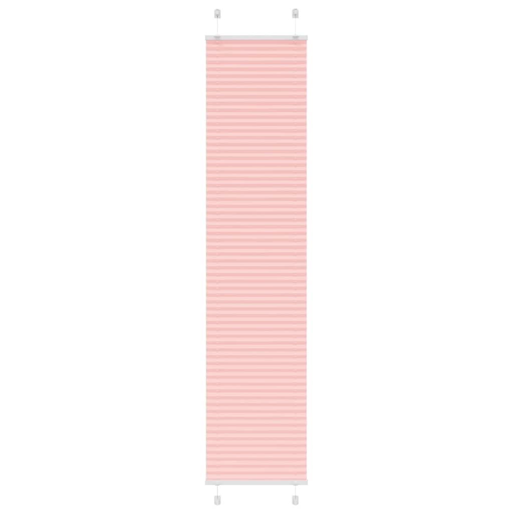 Store plissé rose 50 x 200 cm store occultant fenêtre intérieure
