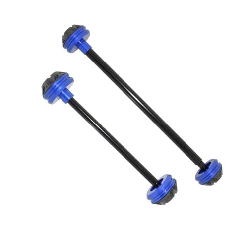 �t���[���X���C�_�[ GSXR1000 K5 K6 K7 K8 2005 2006 2007 2008 �o�C�N�p �t�����g�����A�z�C�[���A�N�X���X���C�_�[�L���b�v �N���b�V���v���e�N�^�[(Blue)