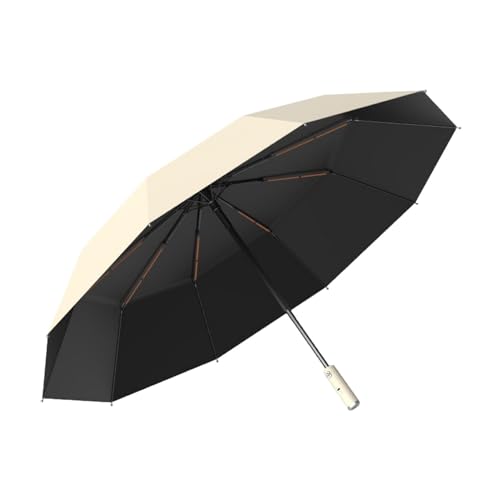 Paraguas de refrigeración portátil – Parasol automático con ventilador, toldo de protección UV | Paraguas de viaje compacto, ideal para actividades al aire libre, playa, golf, camping