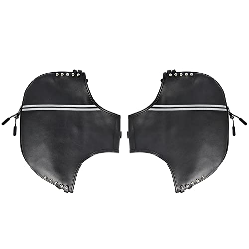 H RUO Funda de Cuero Sintético para Protector de Motor para Harley Touring Road King Road Glide Electra Street Trike 1980-2023 miniatura 4