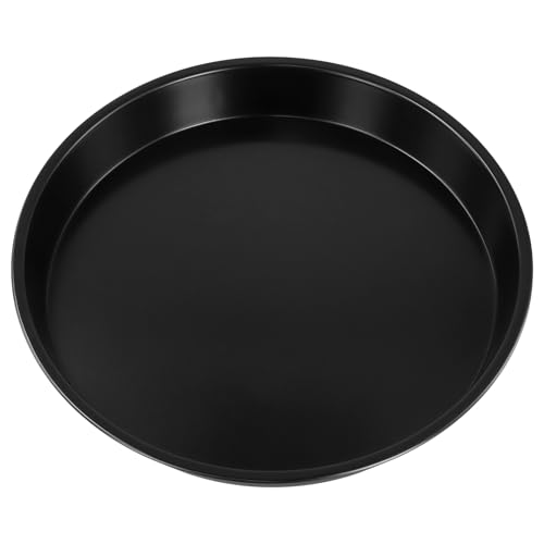 JEUIHAU 4 PCS Round Pizza Baking Tray, 10 inch Non Stick Round Baking Tray Durable Carbon Steel Pizza Pan for Oven, Home Kitchen - Image 5