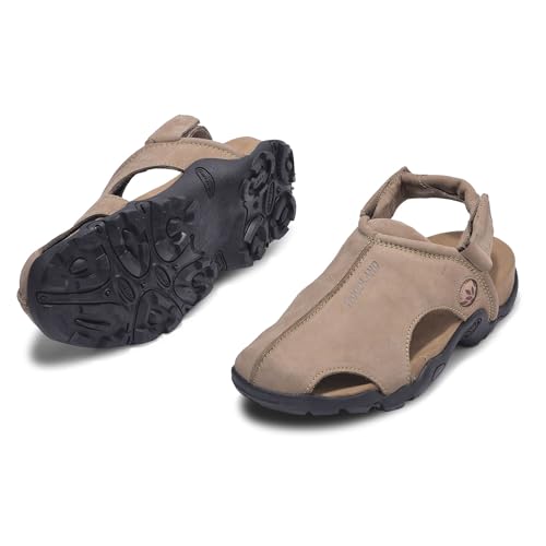 Image of Woodland Men's Leather Sandal