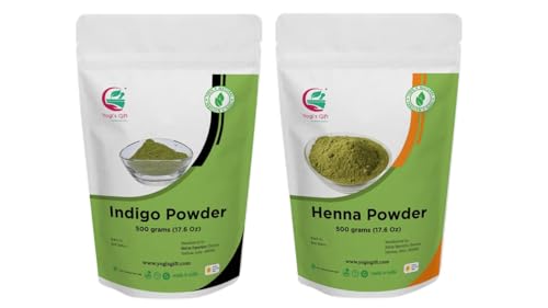 Multi Pack Indigo Powder y Henna Powder 500g cada uno miniatura 1