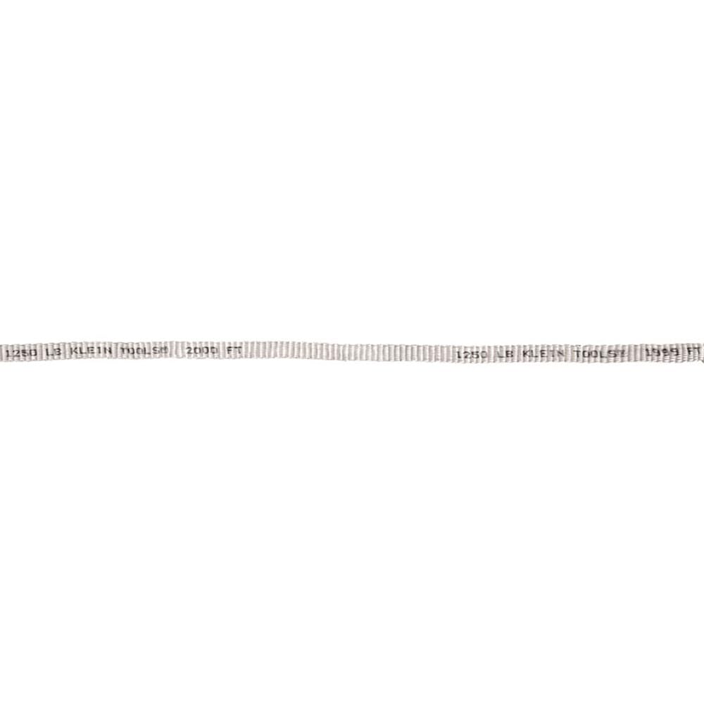 Klein Tools 50122 Cinta métrica de conducto para tracción de cables y cables resistentes, 1200 libras x 2000 pies de largo