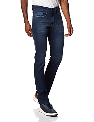 Calça Jeans Slim Escura Clássica (Pa),Aramis,Masculino,Azul Escuro,40