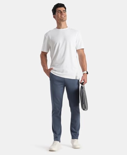 Image of Jockey AM74 Men Microfiber Fabric Round Neck Half Sleeve Activewear T-Shirt with StayFresh Treatment
