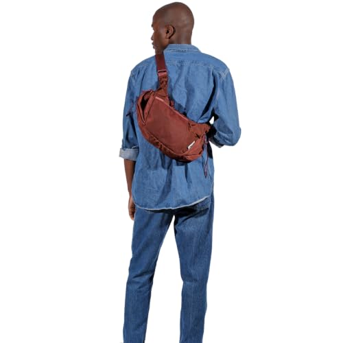 Image of Baboon to the Moon Crescent Crossbody Travel Sling Bag