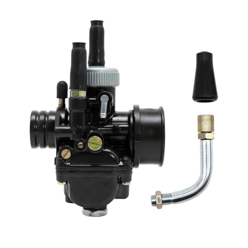 Carburateur tube coudé 17mm à flux optimisé pour moteur de course PHBG DS Racing
