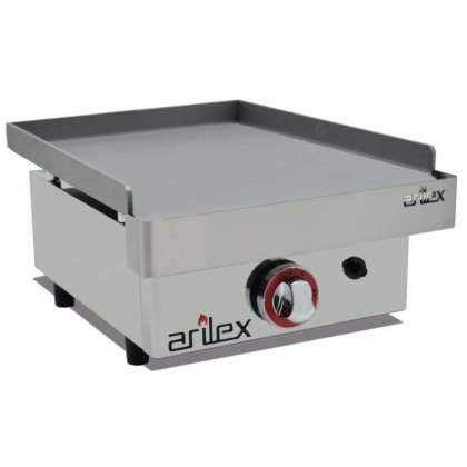 Plancha a gas ARILEX en acero laminado de 6 mm con medidas 410x457x240h mm 40PGL