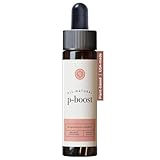 Rowe Casa Organics P-Boost Drops, Bioidentical Progesterone Supplements with Essential Oils, Pre-Seed Fertility Drops & Natural Hormone Balance for Women, .34 Fl Oz