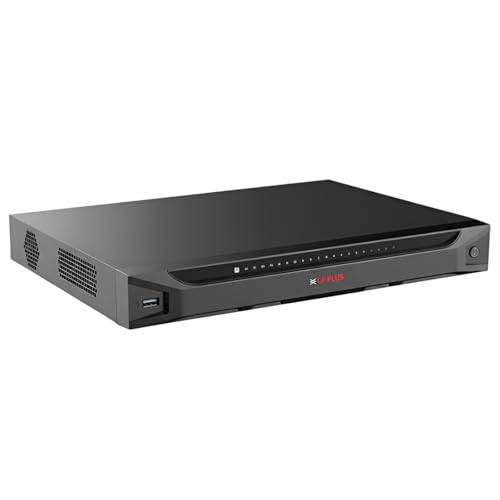 Image of CP Plus 16 Channel 4K NVR | H.265+ Compression | 4K Ultra HD Recording | 320 Mbps Bandwidth | HDMI /VGA Output | AI Functions | 20TB HDD Support | Remote Mobile App View [CP-UNR-4K2162-V3]