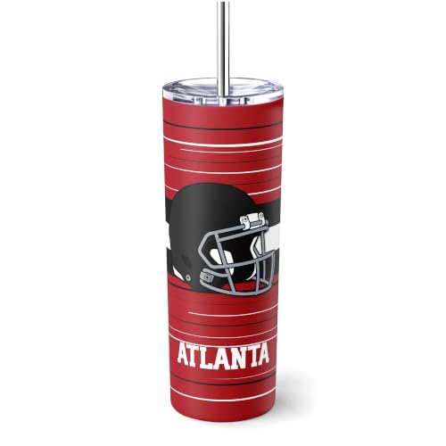 Image of Atlanta Tumbler 20oz Travel Mug Custom Name and Number Gifts
