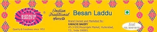 Image of Karachi Bakery Besan Ladoo 400gm | Indian Mithai | Delicious Sweet (Pack of 3)