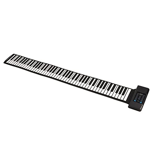 Piano Enroulable, 88 Touches MIDI Multifonctionnel Piano Numérique Tactile Sensible Alimentation Portable Électrique… - Les Beatles, Paul McCartney, John Lennon, RIngo Starr, George Harrison Piano Enroulable, 88 Touches MIDI Multifonctionnel Piano Numérique Tactile Sensible Alimentation Portable Électrique… – Image 3