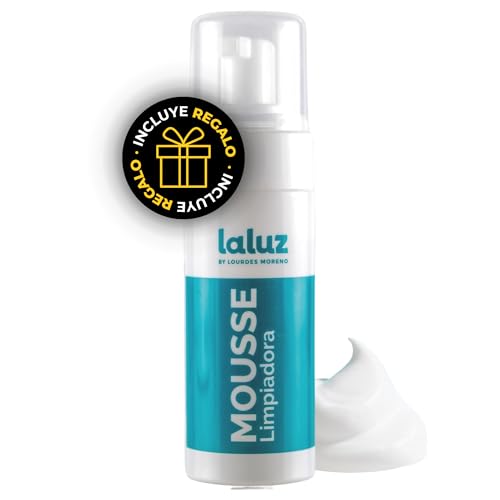 Lourdes Moreno | Limpiador Facial | Mousse - Espuma Limpiadora Facial Diario | Para Todo Tipo De Piel | Limpieza Facial sin tirantez | Gel Limpiador Facial Piel Grasa | face wash men y woman 150 ml