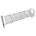 Adjustable Grill Warming Rack for Outdoor Griddles, Gas & Charcoal BBQs, Fits Char-Broil, Weber, Blackstone, Dyna-Glo, Nexgrill, Camp Chef, Expert Grill, Chargriller, Master Chef and many more