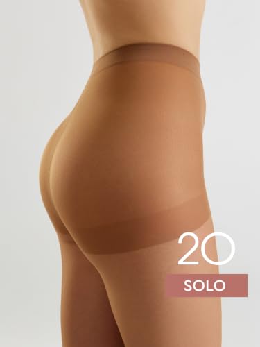 Image of Conte Tights Classic Sheer Semi-Matte Pantyhose Solo 20 Den